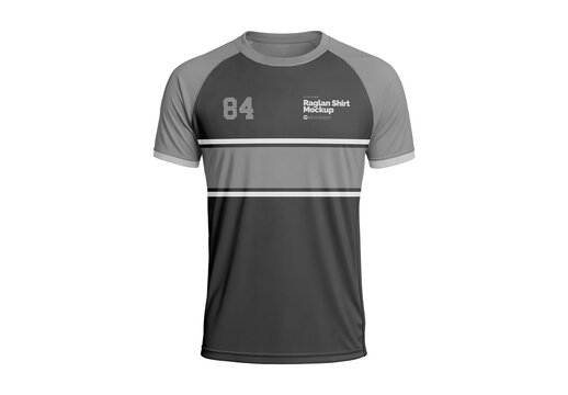 Raglan T-Shirt Mockup