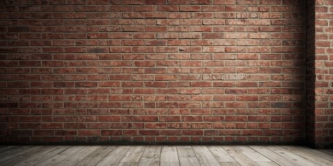 Text and layout backdrop created with a brick wall pattern, ideal for informational displays or visual communication