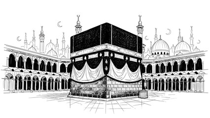 Kaaba in masjid al haram mecca saudi arabia © Anaya