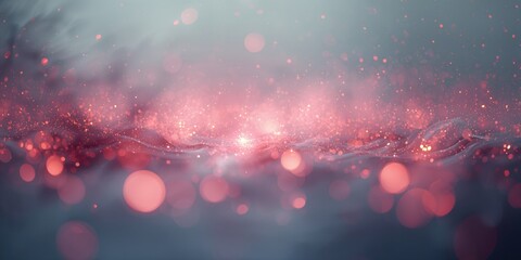 Abstract background featuring out-of-focus shimmering lights, ideal for creative layouts or digital interfaces