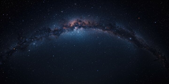 Night sky filled with stars, planets, and galaxies used as background for text or layout, Earth Day - Powered by Adobe