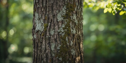 Obraz premium Natural wood tree trunk texture used as a background for text and layout design