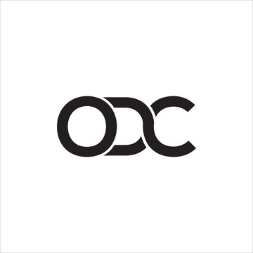 Black odc logo on, simple modern design