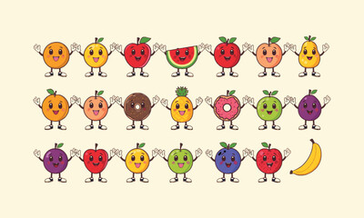 Colorful balloons with ribbons vector illustration for kids design