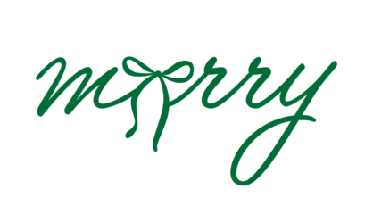 Text Christmas Blessings hand written calligraphy lettering. Coquette handmade vector illustration. Fun brush ink typography for photo overlays, t-shirt print, flyer, poster design