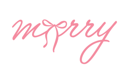 Text Christmas Blessings hand written calligraphy lettering. Coquette handmade vector illustration. Fun brush ink typography for photo overlays, t-shirt print, flyer, poster design