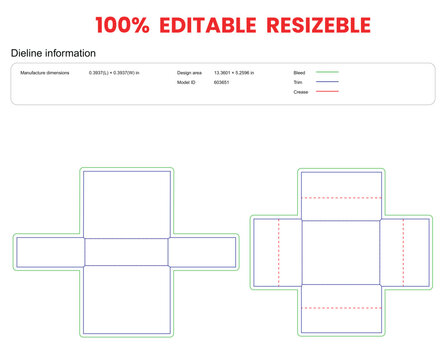 slide gift box dieline template box dieline die lines packaging custom dieline  box cardboard box dieline pizza box dieline printable product packaging layout,
