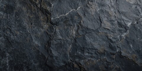 Fototapeta premium Basalt stone surface used as a durable background for text and layout design, suitable for editorial headers