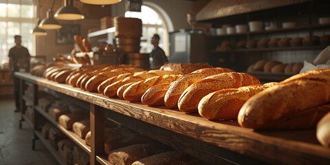 Assorted baked items displayed, focusing on food safety in bakery operations
