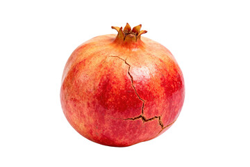 Fresh and juicy pomegranate with vibrant red color and natural texture