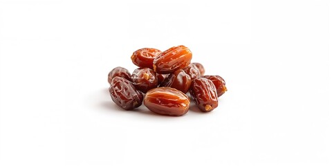 Ajwa dates, a traditional Ramadan food, displayed on a surface highlighting their cultural significance