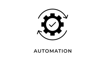 Automation Icon Or Logo Isolated Vector Illustration