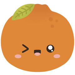 orange kawaii