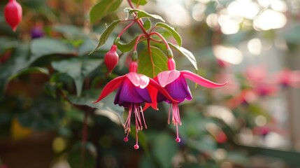 Vibrant Fuchsia Bloom