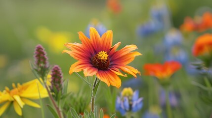 Vibrant Gaillardia Blanket Flower