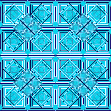 seamless geometric pattern with geometric shapes