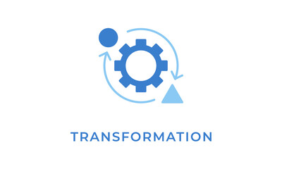 Transformation Icon Or Logo Isolated Vector Illustration