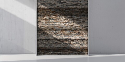 Colorful brick wall pattern used as visual background for text layouts and design projects