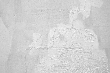 Contrete wall texture isolated on white or transparent background, png cut out
