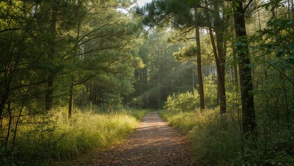 Obraz premium Jacksonville's natural area highlighting ecological preservation, Earth Day