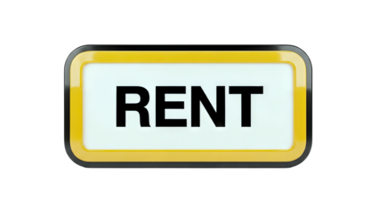 Rent Sign - Advertising Property for Lease