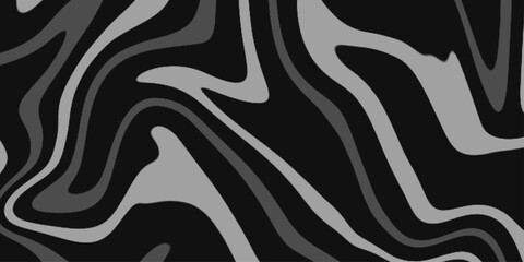 Abstract silk wave pattern texture luxury background. Black marble natural pattern for background, abstract natural marble black and white.  Ink marbling texture. Vector illustration for your design .