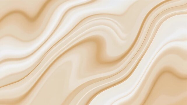 Elegant Beige Marble Texture with Smooth Flowing Waves.