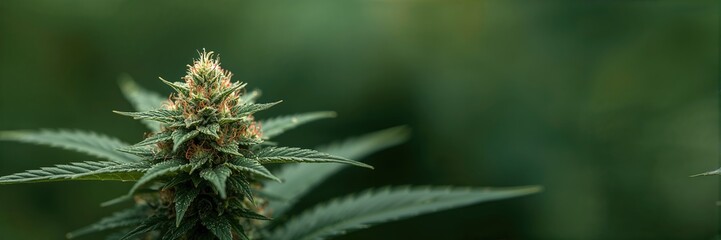 Macro shot of cannabis buds highlighting trichome density, focusing on plant health and maintenance practices