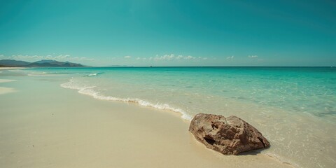 Empty Black Sea shoreline with gentle waves, suitable for coastal conservation awareness