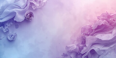 Fototapeta premium Gradient blue purple pink abstract with dusty purple rose accents, serving as an aesthetic backdrop for creative work