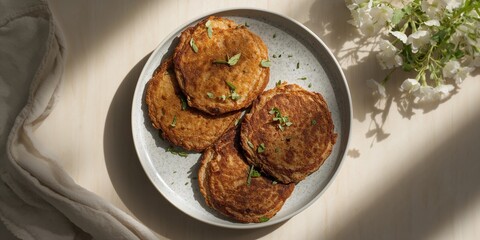 Red rice bran pancake with organic ingredients, digestive health as a nutritious Indian dish, Kerala cuisine, World Food Day