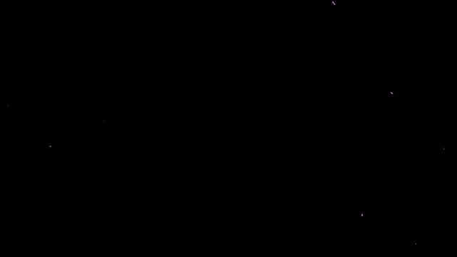 noise animation footage on black background 4k footage for overlay and damaged background video animation, vintage footage