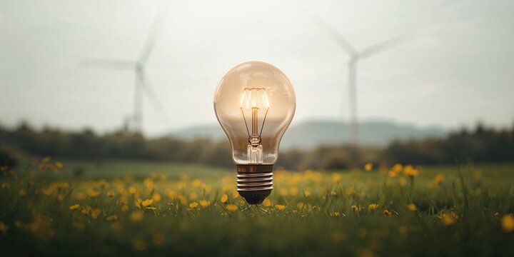 Close-up of filament bulb highlighting textures and material details for UI backdrop or editorial header