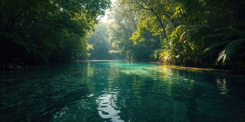 Creeks in far north Queensland, Australia, serving as vital freshwater sources for regional ecosystems