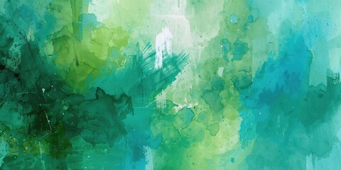Green painted abstract background used for text layout or UI design, visual clarity and contrast