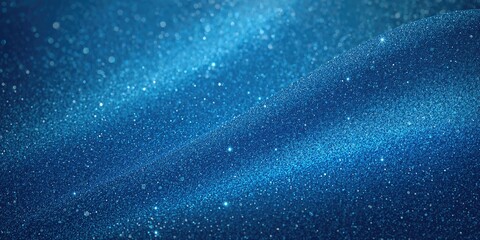 Blue glitter pattern background used for text layout and graphic design, abstract texture for visual interest