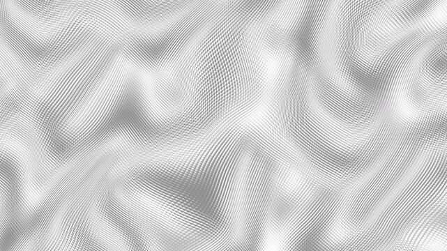 White polygonal geometric background seamless loop . Light gray background