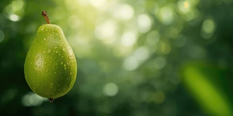 Fresh Indian guava fruit, natural ripeness and vibrant color, for healthy snack options