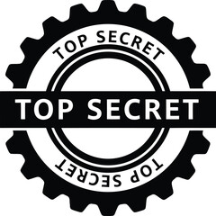 Top secret gear badge