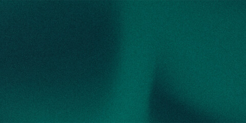 Dark green blue grainy gradient background, black backdrop, noise texture