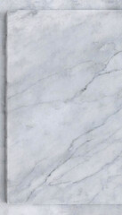 Gray marble slab or elegant stone surface with subtle veins. Ideal background or base for product showcasing and luxury design.