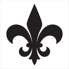 Fleur De Lis Silhouette Icon © davian