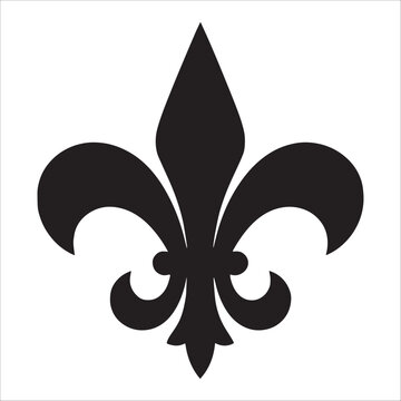 Fleur De Lis Silhouette Icon