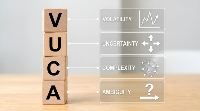 VUCA Volatility Uncertainty Complexity Ambiguity Model