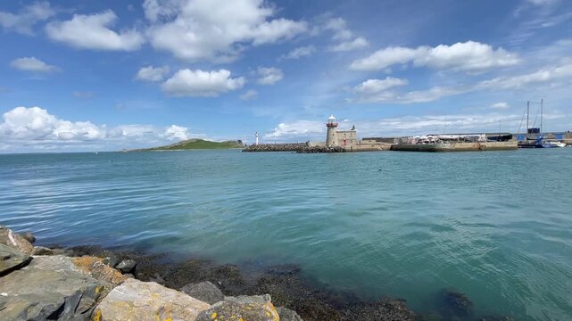 Howth Lighthouse bei Dublin in Irland