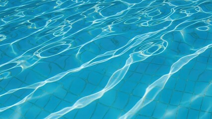 Aquatic Reverie: A close-up view captures the mesmerizing dance of sunlight on the surface of crystal-clear water, creating a tranquil and refreshing scene of aquatic beauty.