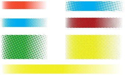 set of abstract vector backgrounds