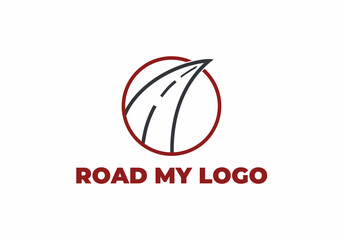 My Road Logo Vector Illustration