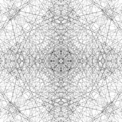 op art creative geometric pattern, ornament, modern linear background, fashion print, original decoration