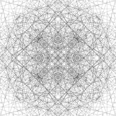 op art creative geometric pattern, ornament, modern linear background, fashion print, original decoration